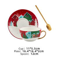 Service de Noël en Porcelaine : Assiettes et Bols en Céramique avec Bord Doré, Motifs Flocons de Neige, Vaisselle Délicate et Lumineuse pour l'Hiver