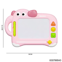 Dibujo borrable portátil colorido mágico hogar magnético regalos educativos pintura almohadillas de aprendizaje tablero de dibujo para niños Juguetes