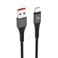 Kabel Pengisi Daya USB Teleskopik Pegas Laris Manis 3A Pengisian Cepat Kabel Data Sinkronisasi Melingkar yang Dapat Diulur untuk iPhone Android