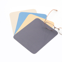 Logo personnalisé marque privée chiffon pour lunettes d'essuyage chiffon de nettoyage en microfibre pour lunettes de haute qualité