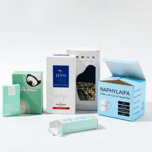 Double Truck Shampoo Box Card Paper Packing Box Custom For Cosmetic Products