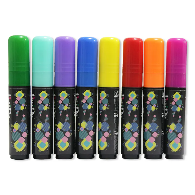 12 Colors Permanent Paint Art Marker Pen Set For Glass Painting Fabric Painting