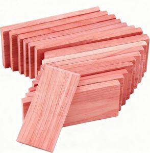 Closet Drawers Space Storage 100% Aromatic Red Ceder Blocks Planks Chips Cedar - Product Image 1