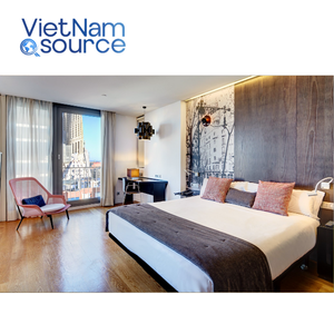 CaseGoods Design moderne Marché américain Hôtel ODM OEM en bois franc Qualité supérieure Lit superposé Ensemble de chambres d'hôtel Style de luxe The Choice Hotel - Product Image 2