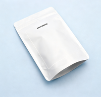 Sachet Doypack en Mylar avec couche d'aluminium et plastique de qualité alimentaire, refermable, pour snacks