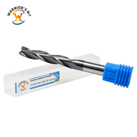 Warrior's Bit CNC Tools Carbure monobloc 8mm/6mm Diamètre de la tige Fraise à bois Aitin OEM/ODM Carbure Chipbreak Rougher pour le bois