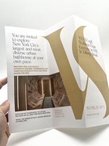 Biểu tượng tùy chỉnh đôi hai mặt in ấn tờ rơi Brochure magazinepaper A4 A5 gấp Flyer in ấn - Product Image 5