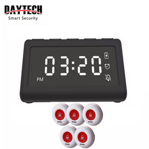Daytech OEM P6 düğme bakıcı SOS verici zaman ekran alıcısı acil durum sinyali çağrı cihazı çağrı sistemi - Product Image 1