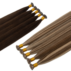 Extensiones de Cabello Humano con Punta de Queratina Micro Keratin K Tip, Color <span class=keywords><strong>Piano</strong></span>, Doble Trama, 100% Cabello Virgen Humano - Product Image 3