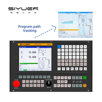 Controlador de torno CNC Siyuer 998Ta de 2 ejes utilizado para centro de torneado CORTE DE Metal de doble husillo reemplazar SZGH Newker 990tdb