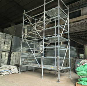 Sistema de Andamios de Aluminio, Andamios Modulares Industriales de Aluminio Ampliamente Utilizados en Obras de Ingeniería de <span class=keywords><strong>Construcción</strong></span> - Product Image 3