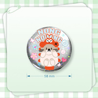 Broches en fer blanc mignonnes de haute qualité, style INS, impression HD, badges double flash, ornements pour sacs, CP GMMTV Thaïlande, AVOCEAN Jummo Gift