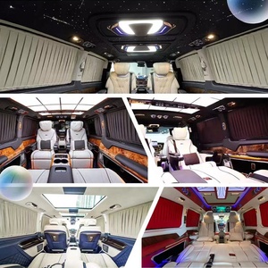 Kit Interno Auto Aggiornato Accessori Interni Auto Tenda Elettrica per Auto di Lusso <span class=keywords><strong>VIP</strong></span> e Furgoni Parasole per Finestrini Laterali - Product Image 4