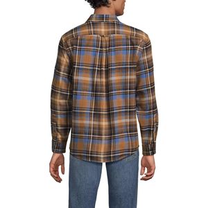 FOXA Men's Flannel Shirt 100% Cotton Anti-Wrinkle Casual Shirts - Product Image 2