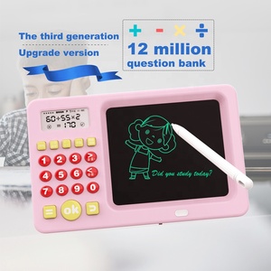 <span class=keywords><strong>Machine</strong></span> d'apprentissage multifonctionnelle Samtoy, calculatrice mathématique, tablette d'écriture LCD, jouets éducatifs pour enfants - Product Image 2