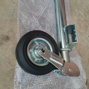 Nouvelle <span class=keywords><strong>roue</strong></span> de <span class=keywords><strong>jockey</strong></span> robuste GO TRAILER 362 kg/1500 lb avec support/clip de fixation pour remplacement/<span class=keywords><strong>réparation</strong></span> de remorque de camping-car ou de bateau - Product Image 4