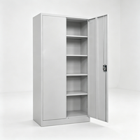 Armoire de rangement métallique à cadre étroit en acier pour dossiers de bureau