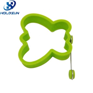 Stampo per Uova a Forma di Farfalla in Silicone Antiaderente, Ecologico e Portatile, con Manico Girevole, Lavabile in Lavastoviglie - Product Image 3