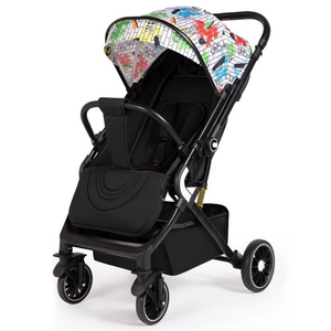 Custom Luxury Baby Carriage <strong>Newborn</strong> Buggy Luxury Two-Way Push Toddler Trolley Foldable Baby Stroller Pram With Pulling Pod