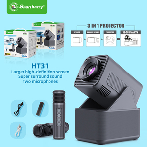 Proyector HT31 con Micrófono Capaz de Reproducir Música, Proyector de Video Portátil para el Hogar, Mini Proyector Android para el Hogar - Product Image 2