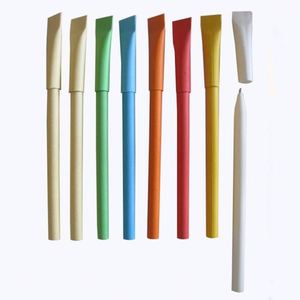 Bolígrafos de Papel Biodegradables Personalizados - Escritura Suave, Secado Rápido, Ecológicos para Estudiantes y Profesores - Product Image 3