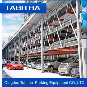Système de stationnement à puzzle pour centre commercial, parking résidentiel, 2-7 étages, capacité de charge de 2500 kg, garantie de 3 ans - Product Image 1