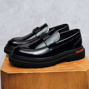 New Business Shoes Men Leather Shoes Shoes for Men Men's Leather Loafers Casualshoes <b>Boots</b> for Men Men's Leather Dress Shoes - Product Image 4