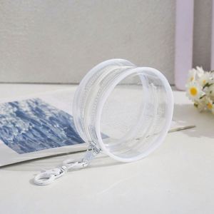 Wholesale Custom Color Size Clear PVC Zipper Portable Durable Mini Cosmetic Bags Reusable Makeup <b>Toiletry</b> <b>Storage</b> Pouches for - Product Image 3