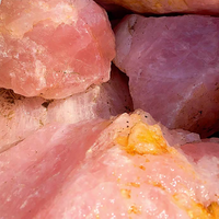 Quartz rose de Madagascar de cristal rose Quartz rose naturel de gros pour le traitement