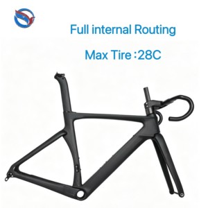Cuadro de Bicicleta de Carretera de Fibra de Carbono con Acabado Mate, No Plegable, Venta Directa de Fábrica de Fabricantes Originales JT-R37D - Product Image 6