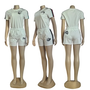 Fashion Casual Summer Fashion <b>Linen</b> Shorts Casual Pocket Simple Embroidered Sports Short Sleeve 2 Solid Colors In-Stock - Product Image 5