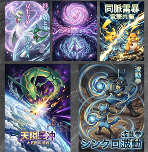 YQ Ultimi Personaggi Anime Collezionabili Pokémon Pikachu ed Eevee, Blind Box con Art Board, Giocattoli e Regali di Qualità - Product Image 5