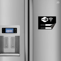 Aimant de réfrigérateur magnétique en PVC écologique personnalisé, super puissant, pour tableau d'information, décoration domestique et commerciale