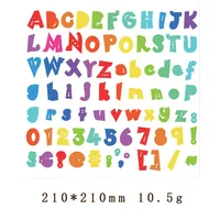 Autocollants en vinyle colorés lettres et chiffres, décalcomanies créatives pour tasses, autocollants numérotés pour index de journal, cadeaux