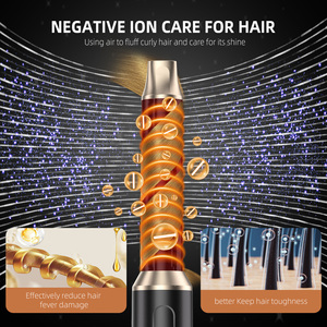 Sèche-cheveux professionnel 6 en 1 multi-styler avec moteur BLDC 110000 tr/min, brosse lissante et <span class=keywords><strong>fer</strong></span> <span class=keywords><strong>à</strong></span> boucler, outils de coiffage - Product Image 4