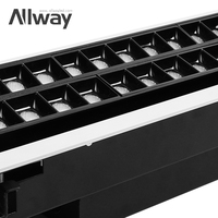 Allway-lámpara de techo Led de alta calidad, Luz lineal empotrada de 20 y 30 vatios