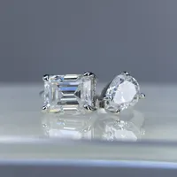 Bague en argent sterling 925 de la marque MuShan, avec moissanite couleur D, bague délicate pour mariée, plaquée or 18 carats, bagues fines brevetées MST