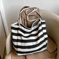 Sac fourre-tout en toile personnalisé écologique, imprimé avec logo, réutilisable, pour courses, épaule, voyage, plage, promotionnel, grande capacité