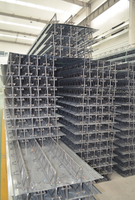 Système de terrasse composite en treillis d'acier TD6-90 de qualité industrielle, résistant aux tremblements de terre, dalle de terrasse galvanisée