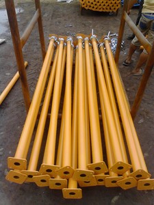 Ayarlanabilir çelik destekleme Prop galvanizli kalıp destek sahne oluklu çelik levhalar iskele - Product Image 2