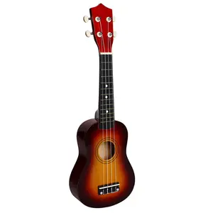 Укулеле Оптовая Продажа Дешевая Высококачественная гитара 21 дюйм красочное укулеле