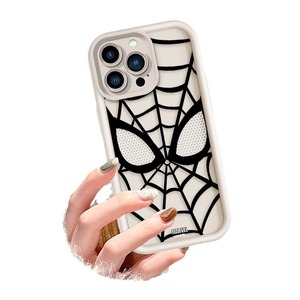 Spider người đàn ông điện thoại trường hợp 15Pro chống thả Silicone mềm trường hợp 14 chiều nóng và mát mẻ - Product Image 3