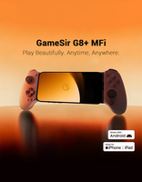 Manette de jeu mobile GameSir G8+ MFi, manette de jeu filaire USB-C avec joystick à effet Hall pour iPhone 15/16/iPad Mini 6/Android