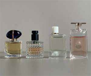 Mini-parfum de marque française, coffret de voyage portable avec des senteurs florales et boisées, échantillons à base d'huile pour hommes - Product Image 2