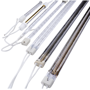 Usine bon <span class=keywords><strong>prix</strong></span> lampes de chauffage infrarouges de haute qualité 500mm 2000w Tube de chauffage <span class=keywords><strong>infrarouge</strong></span> à quartz pour l'impression d'écran - Product Image 5