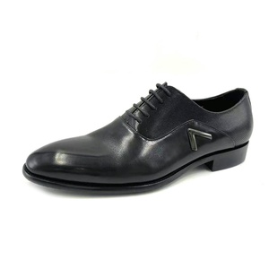 Dreamy Stark <b>Wedding</b> Business <b>Dress</b> Shoes Genuine Leather Shoes Lace-up Flat Men's Cow Leather Fashion Oxford - Product Image 2