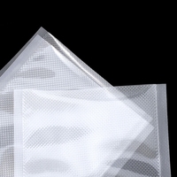 Nylon vacuümsealzakken, getextureerde plastic voedselzakken, op maat gemaakte vacuümzakken voor het verpakken van vlees en diepvriesproducten