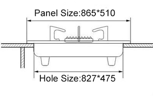 เตาแก๊สเซรามิกไฟฟ้าเตาแก๊สสแตนเลส4 + 1เตาในตัวเตาไฟฟ้าใช้งานในบ้านเตาแก๊ส LPG NG - Product Image 6