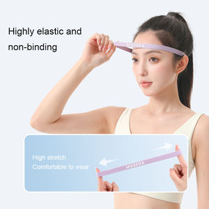 ربطات شعر رياضية مرنة مقاومة للانزلاق تسمح بالتهوية بشعار مخصص # أربطة شعر لممارسة الشعر للرجال والنساء - Product Image 4