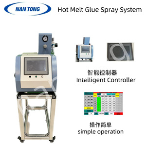 Machine à coller les cartons de Nantong, pistolet à colle thermofusible de 10 litres pour le collage de boîtes en papier avec une capacité de 8 kg par heure. - Product Image 4